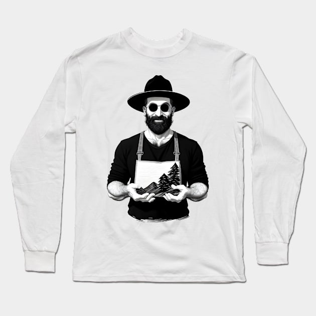 So God Made A Farmer Long Sleeve T-Shirt by Farmer